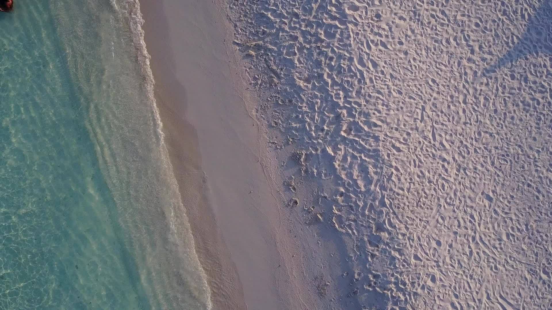 浅海和白沙附近的珊瑚视频的预览图