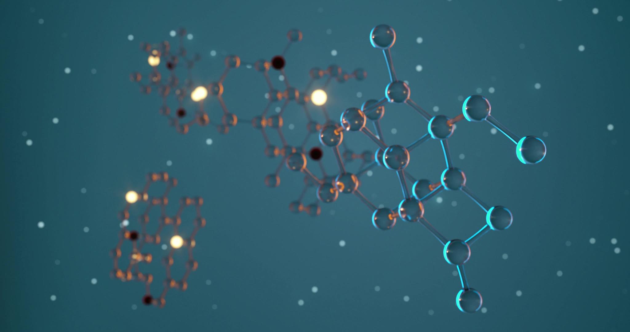 分子和生物概念3D转化视频的预览图
