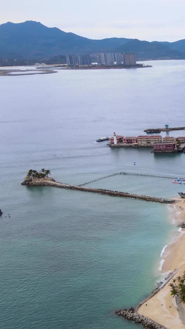 海南分界洲5A景区航拍环绕延时视频的预览图
