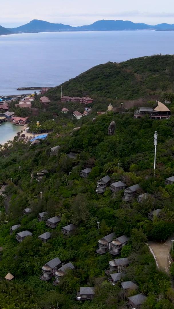 海南分界洲5A景区航拍环绕延时视频的预览图