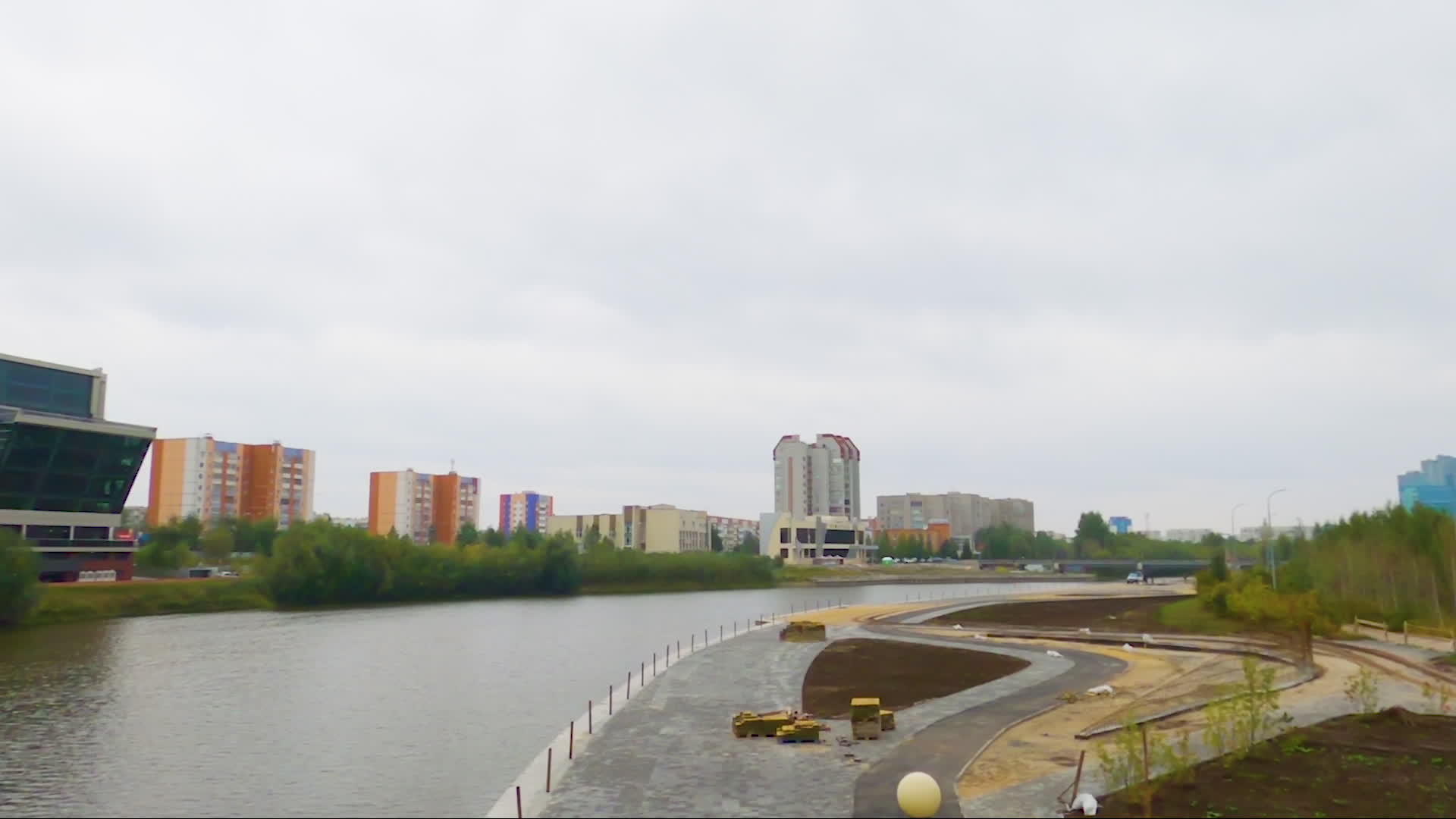 风景全景河流视频的预览图
