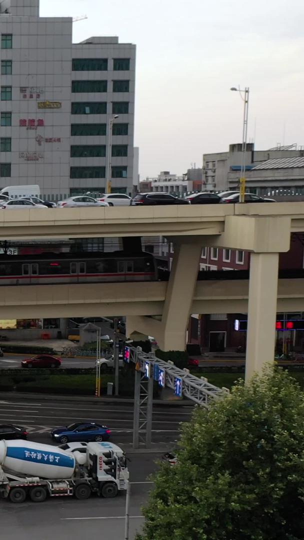 上海中环路高架航拍视频的预览图