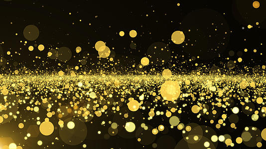 大屏金色粒子颁奖典礼开场动态AE背景视频的预览图