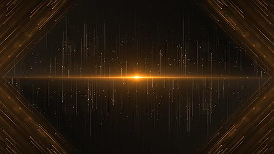 4K粒子金色年会光线背景视频的预览图