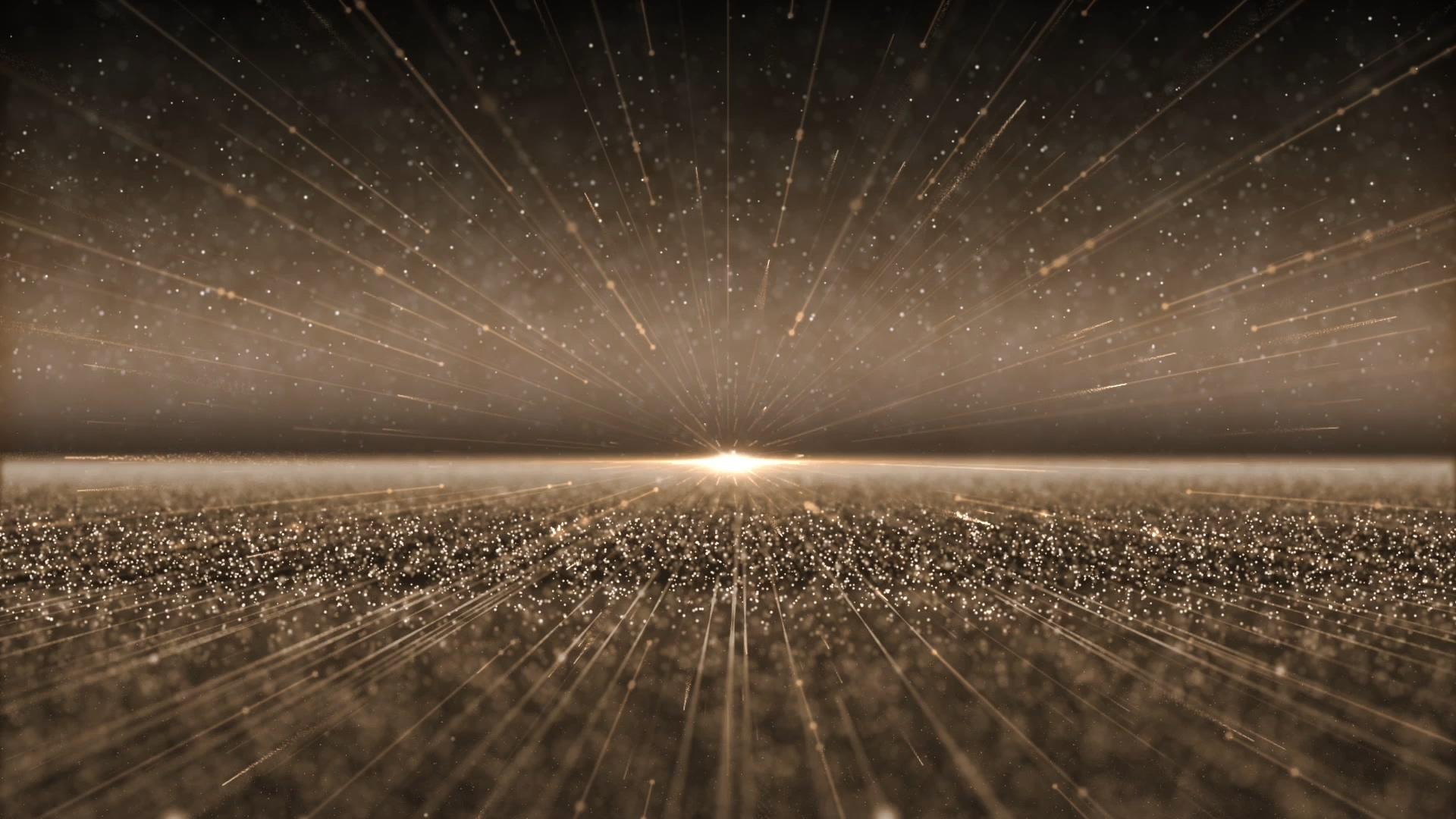 金色粒子空间射线视频的预览图