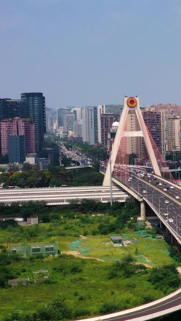 成都南站立交红星桥跨线桥航拍素材视频的预览图
