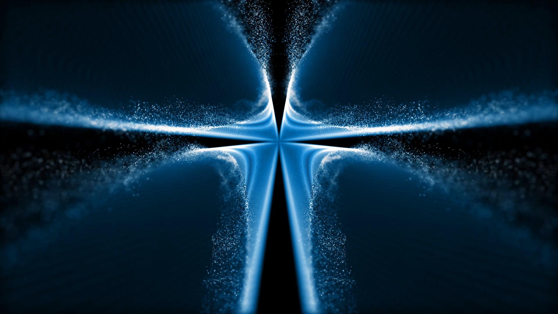 4K唯美抽象粒子虚幻背景视频的预览图
