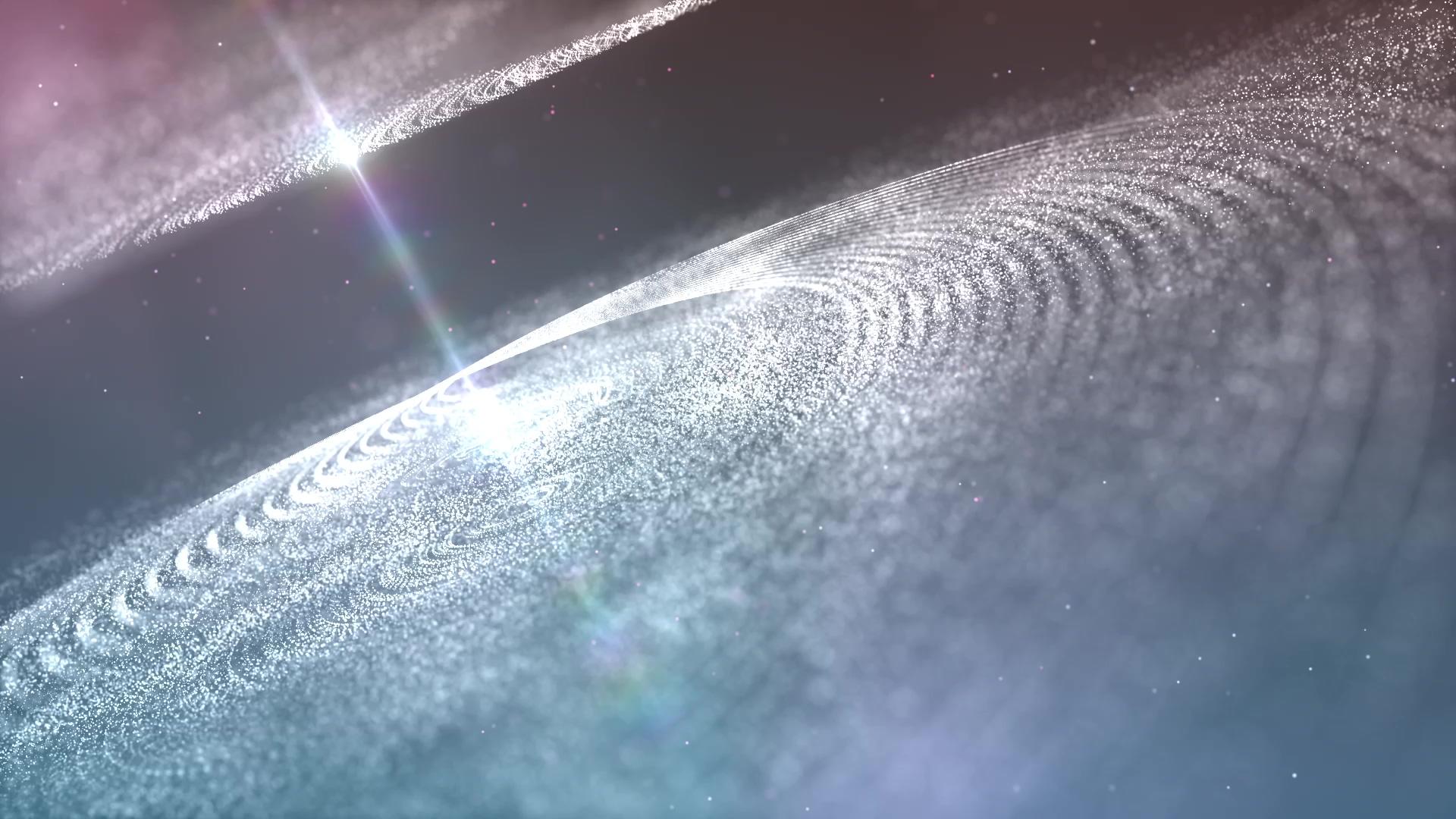 粒子圆圈空间背景视频的预览图