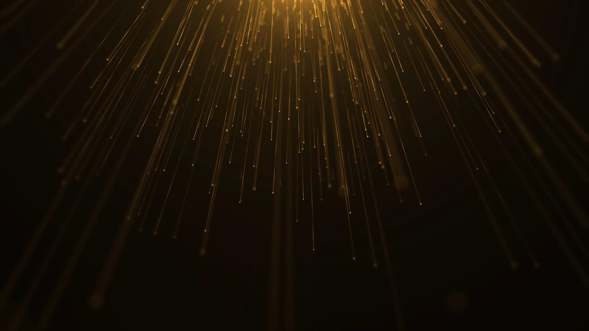 4K震撼粒子光线雨视频的预览图