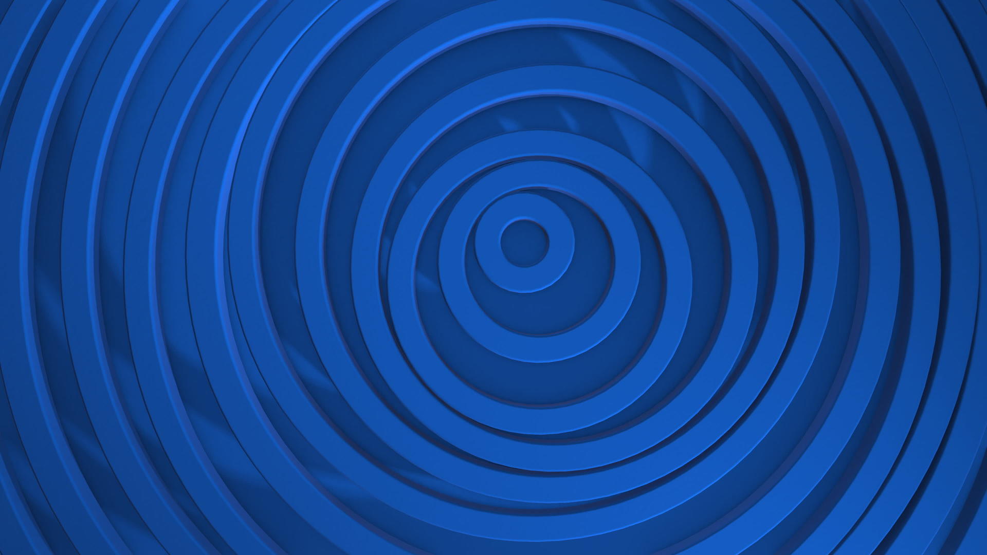 蓝色清洁环动画业务演示具有位移效果的圆圈视频的预览图