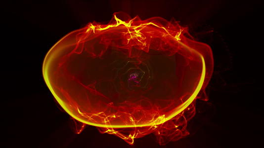 火球抽象火焰融合视频的预览图