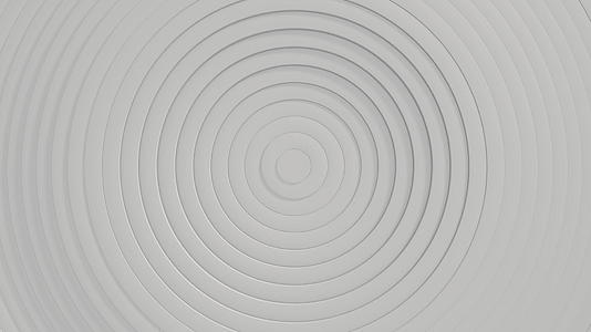 抽象图案白色清洁环抽象图案白色清洁环动画商务演示视频的预览图