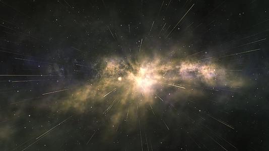 大气星空光线背景视频的预览图