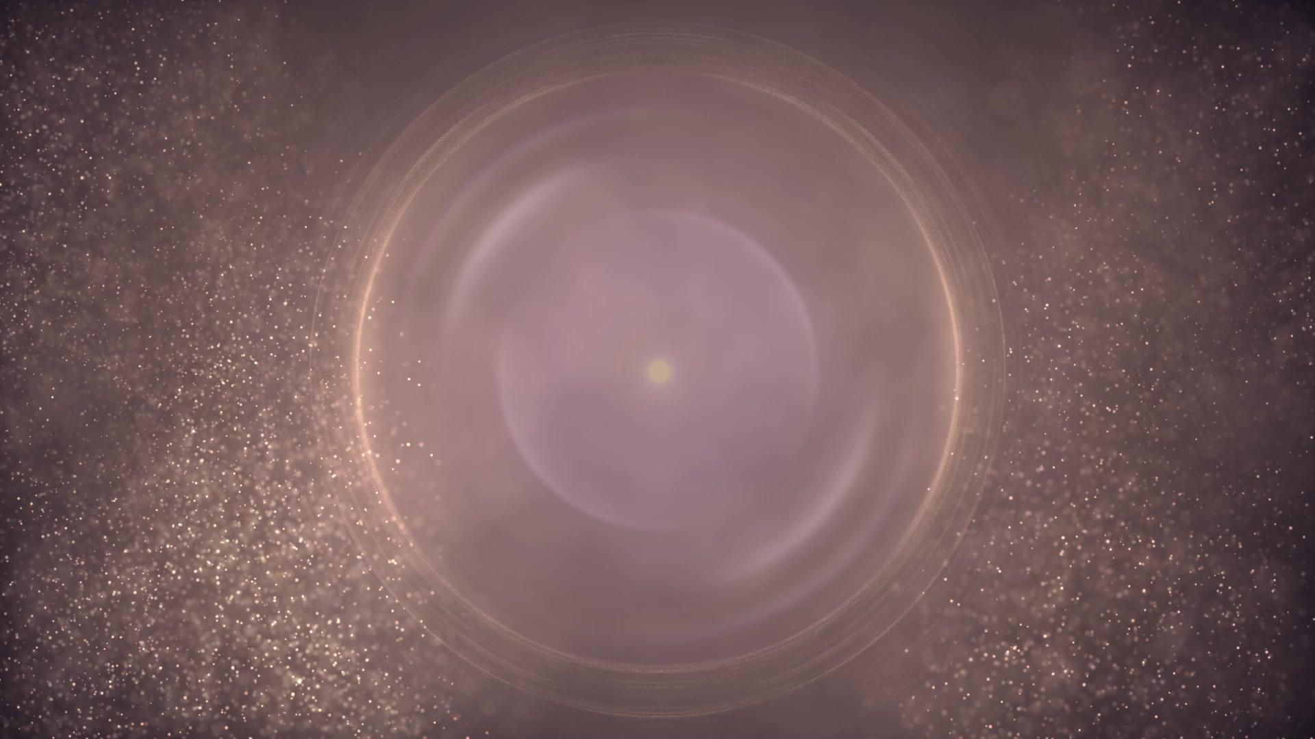 唯美粒子光圈视频的预览图