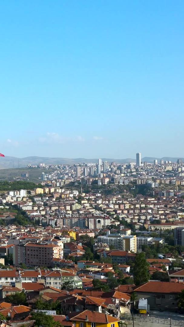 土耳其首都安卡拉全景延时视频视频的预览图