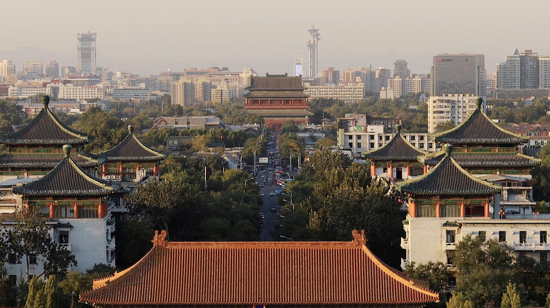 北京地标城市中轴线视频的预览图