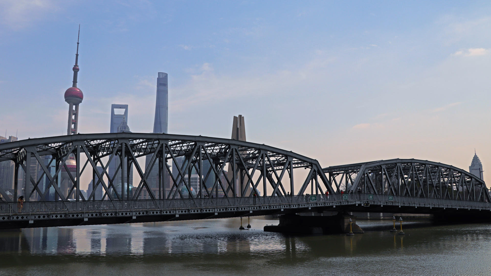 上海外白渡桥视频的预览图
