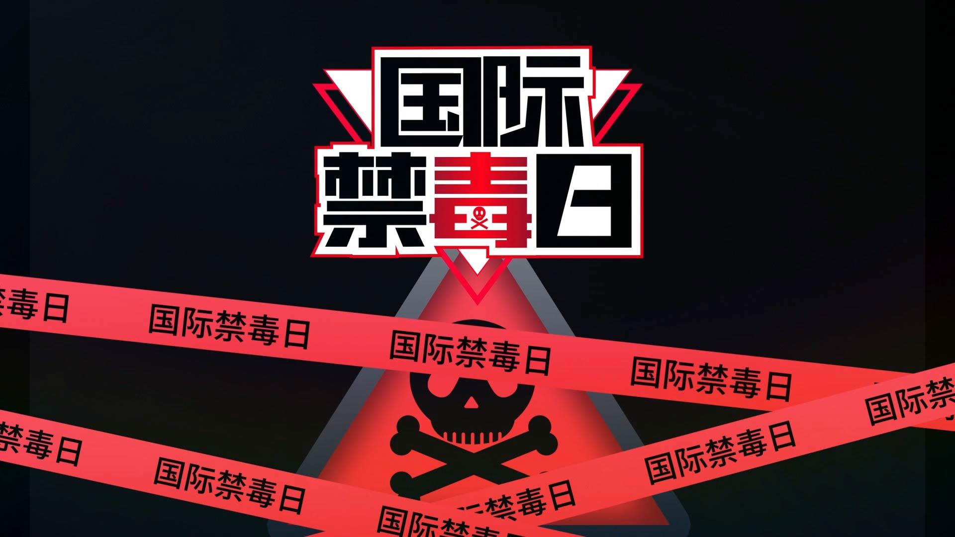 快闪AE模版国际禁毒日宣传视频的预览图
