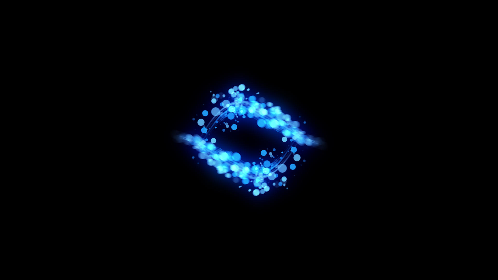 炫彩粒子光斑落版特效视频的预览图