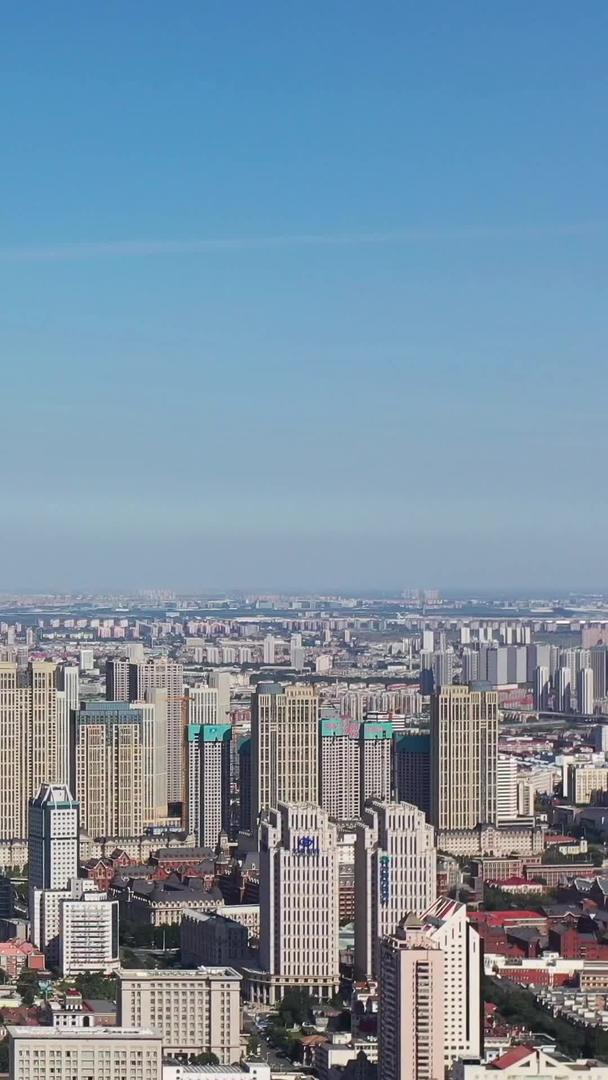 天津主城区风景航拍视频视频的预览图