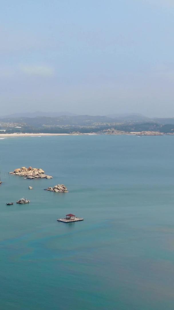 福建著名岛屿平潭岛大福湾风景视频视频的预览图