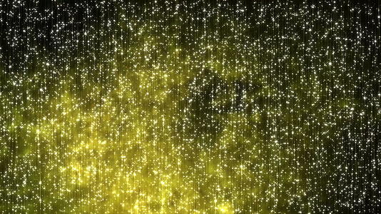 宇宙中的恒星在黑色背景中闪耀视频的预览图