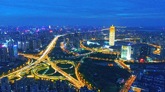 郑州城市天际线视频的预览图
