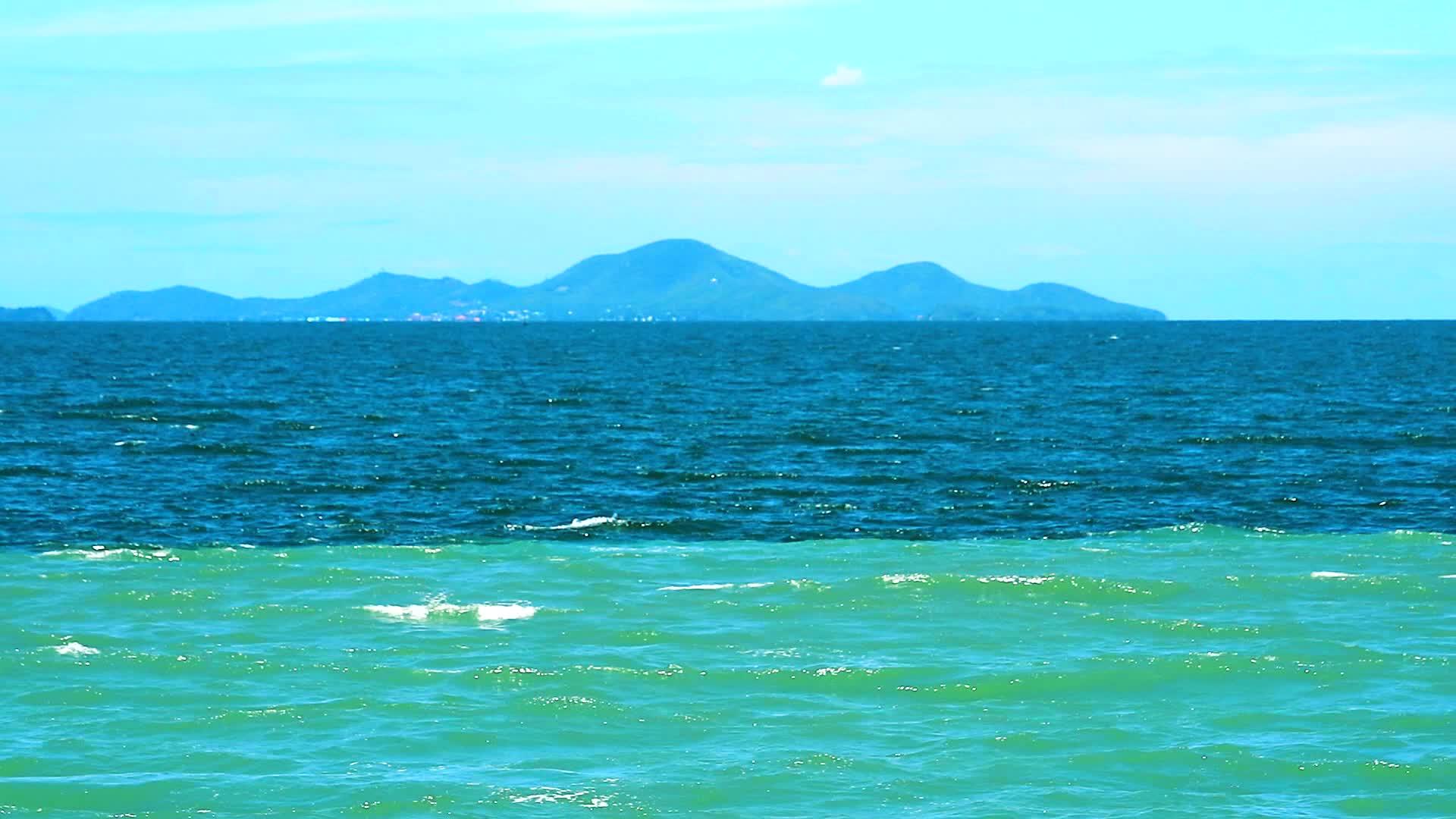 海水现象取决于淡水2在相反方向流动视频的预览图