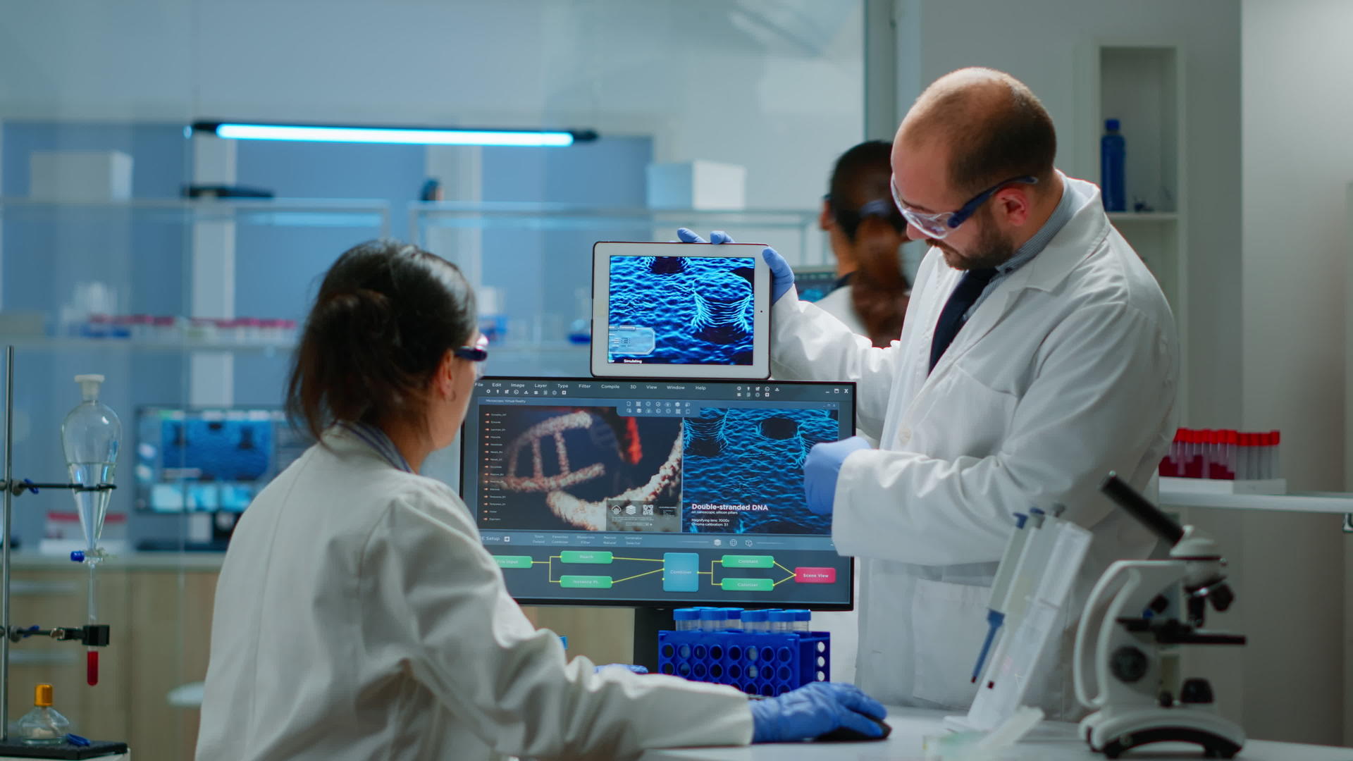 化学家担心平板电脑的进化DNA信息视频的预览图