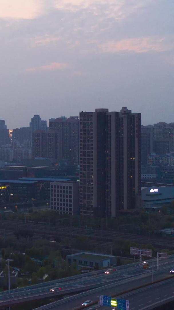 航拍城市延时摄影武汉您好夜景灯光秀秀视频的预览图