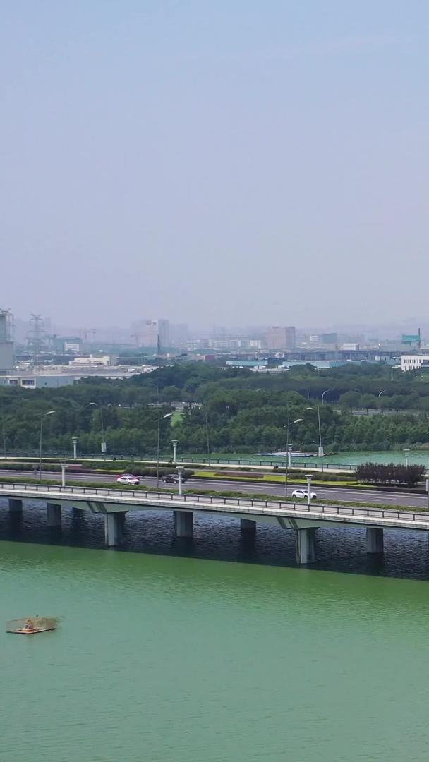 金鸡湖大桥苏州城市交通大桥视频的预览图