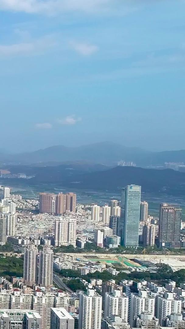 深圳市福田区市民中心航拍360度视频的预览图