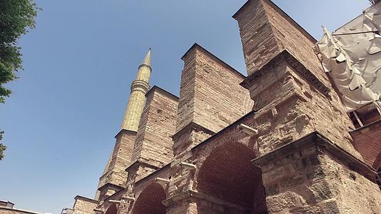 基督教宗法Basilica帝国清真寺现在是一个博物馆视频的预览图