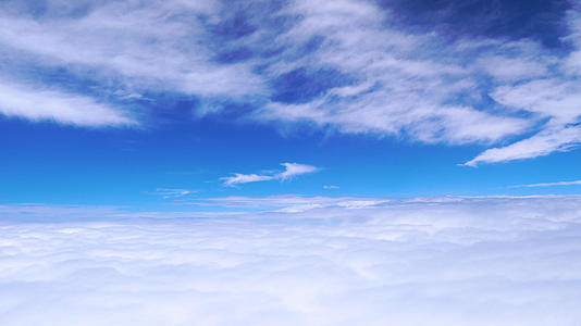 天空上的白云合集视频的预览图