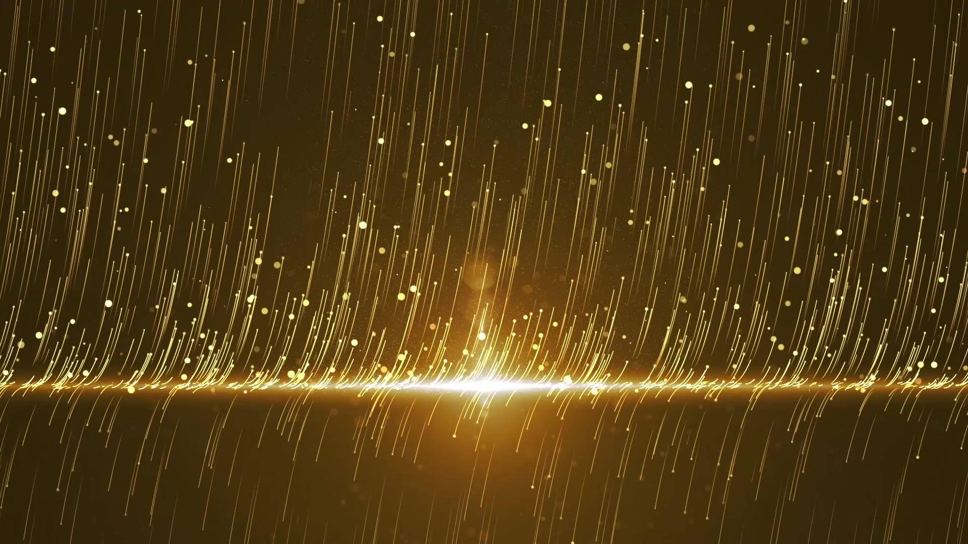 金色大气光线背景视频的预览图
