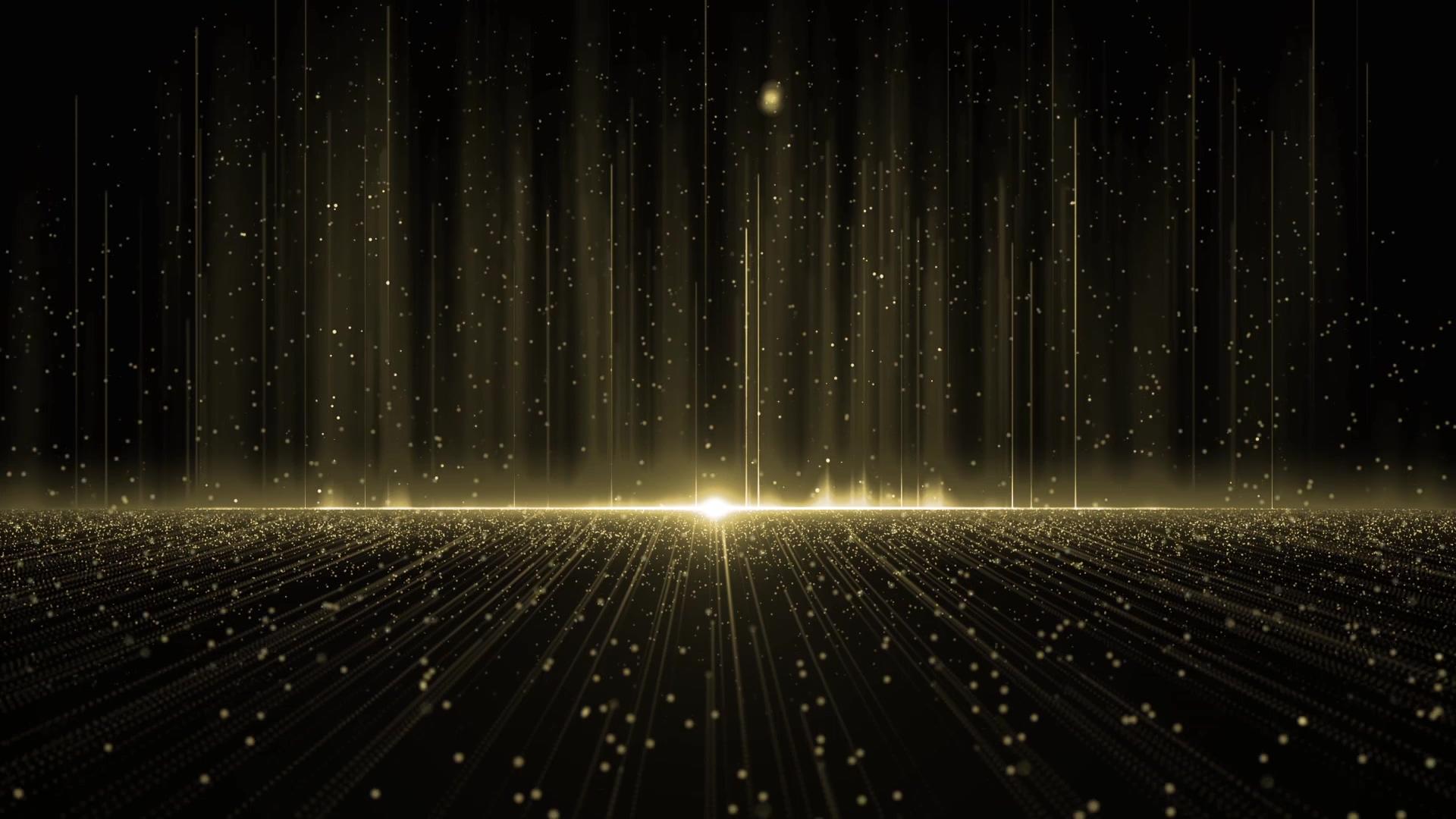 金色大气光线舞台颁奖年会视频的预览图