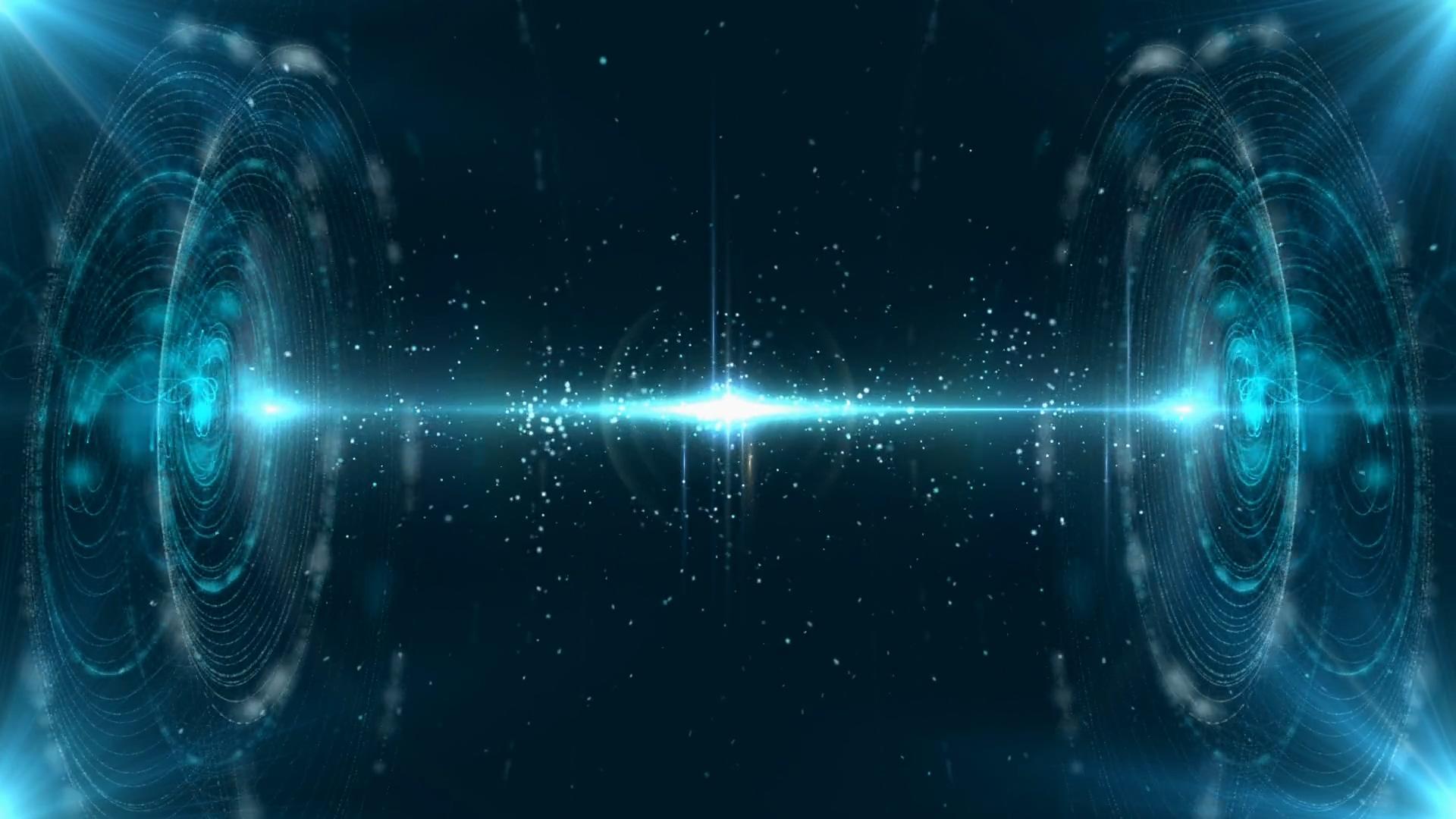 科技激光字幕背景视频的预览图