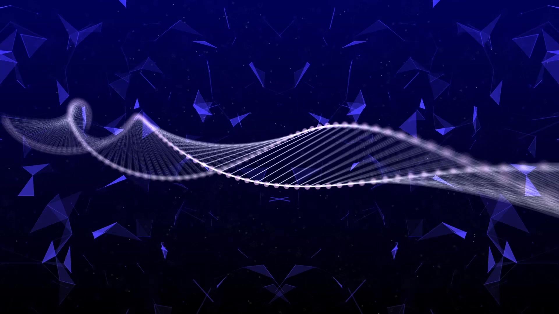 科技医疗基因DNA背景视频的预览图