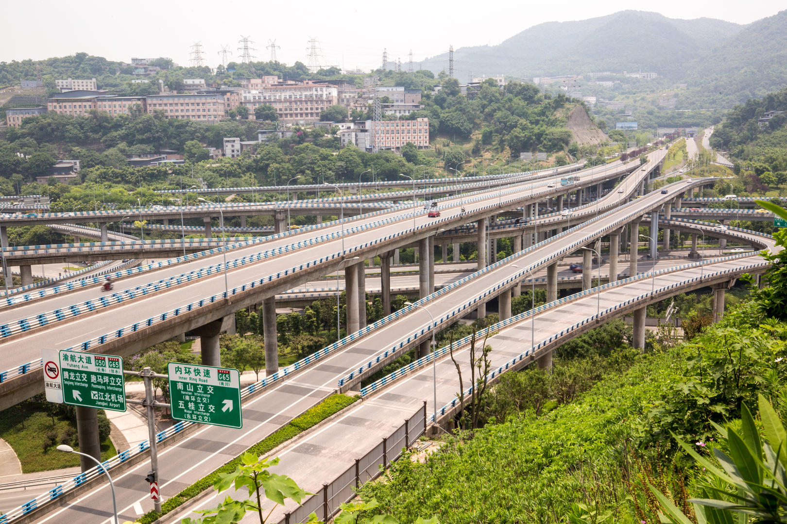 中国最复杂的立交桥-盘龙立交视频的预览图