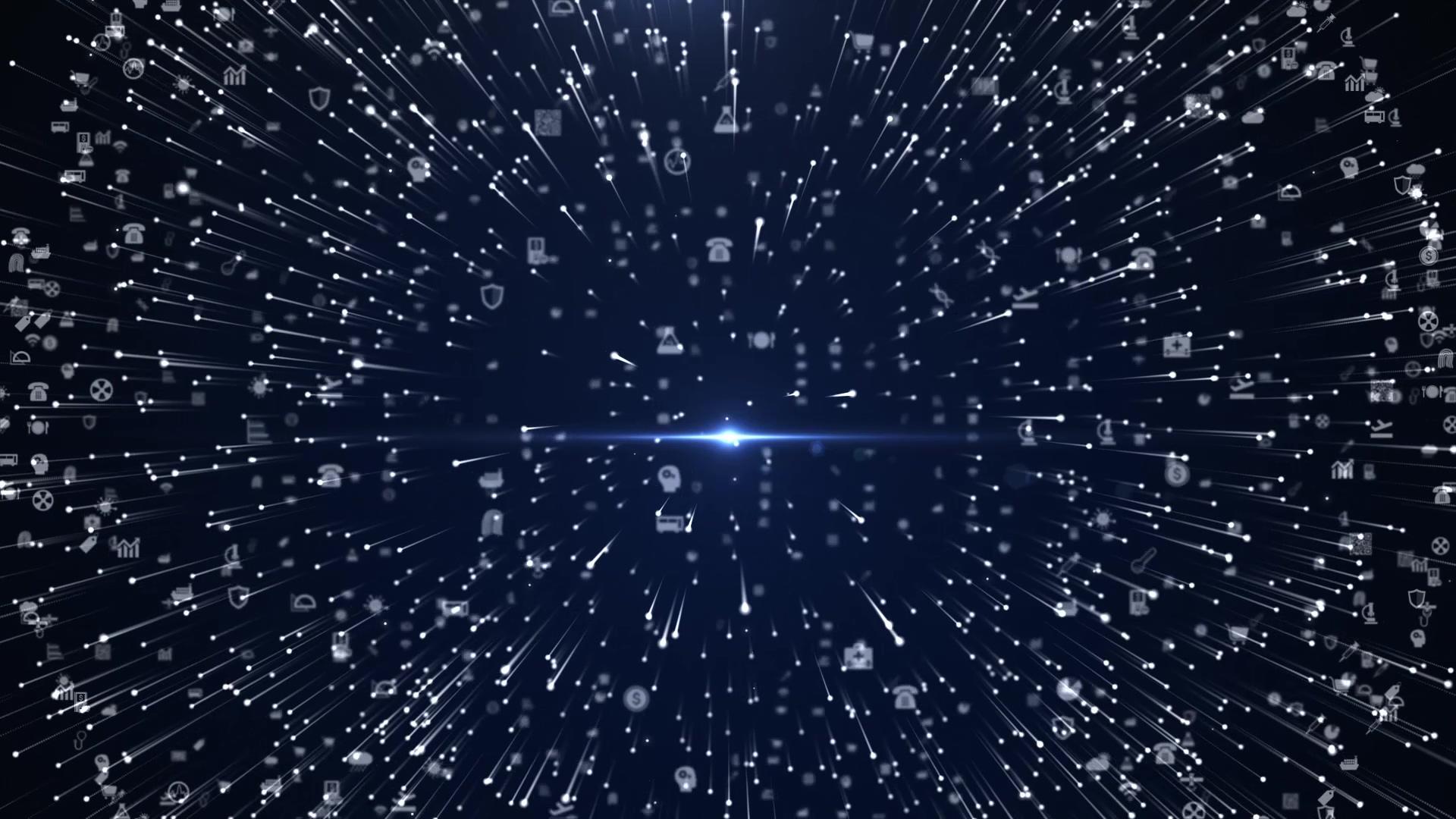 科技光线元素背景视频的预览图