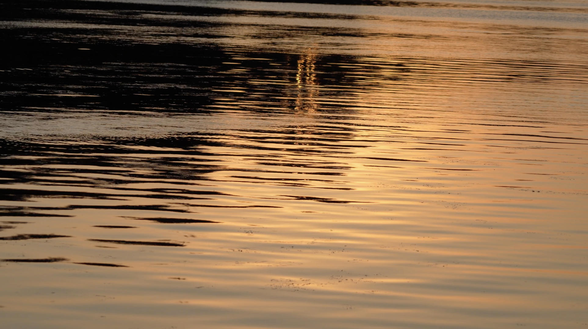 4K实拍日落的湖泊视频的预览图