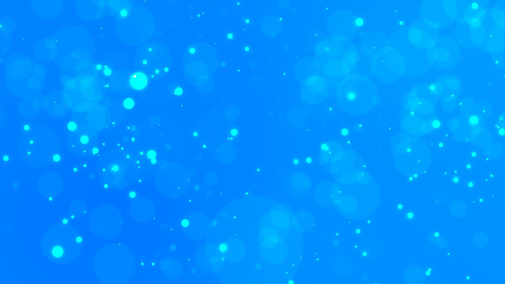 蓝屏模糊bokeh泡泡抽象从左向右移动视频的预览图