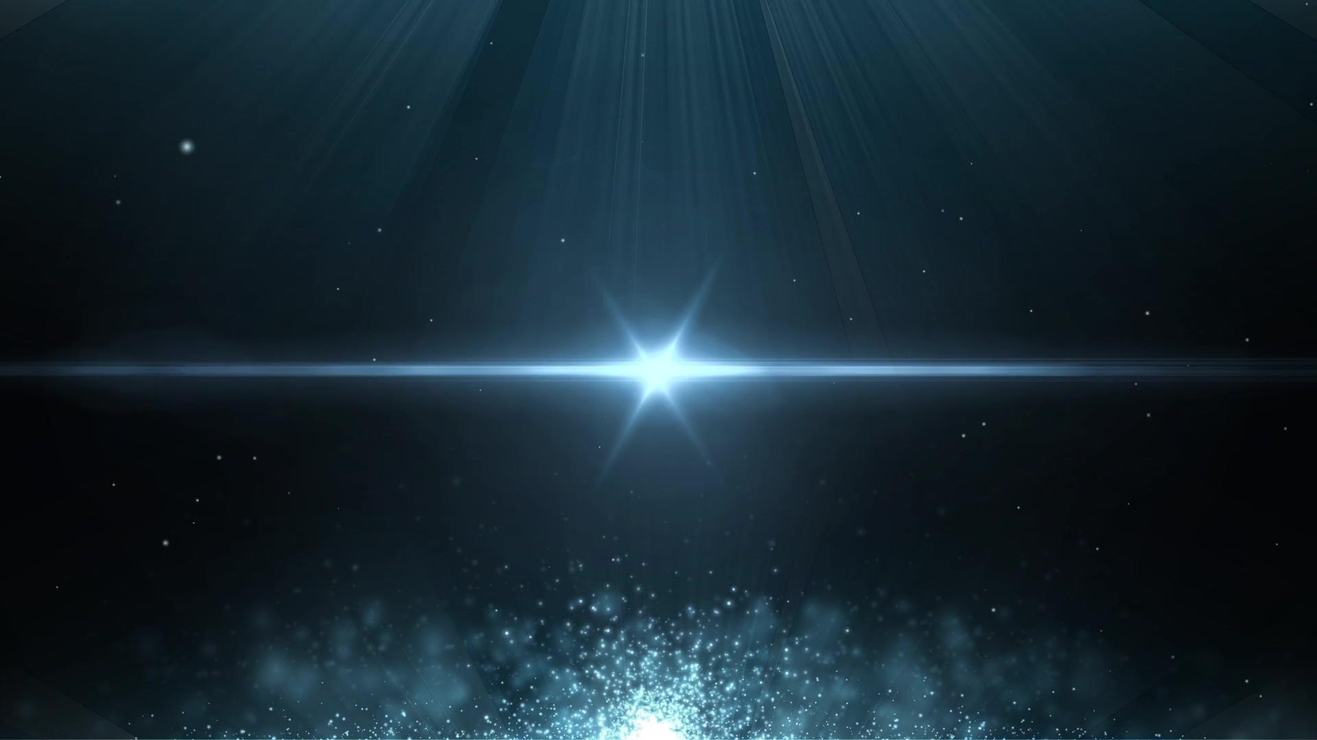 蓝色粒子颁奖背景视频的预览图