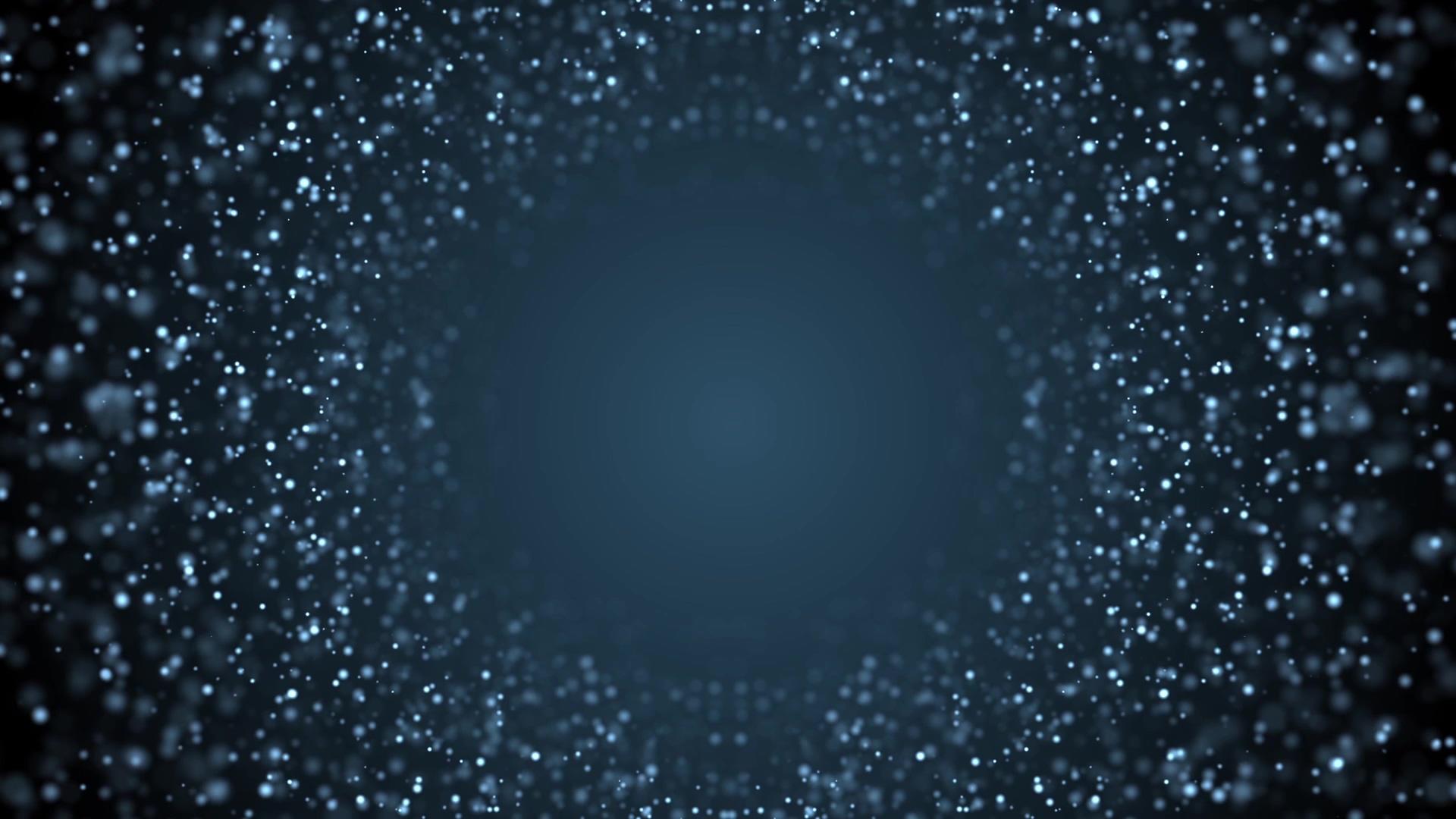 大气粒子圆圈空间穿梭背景视频的预览图