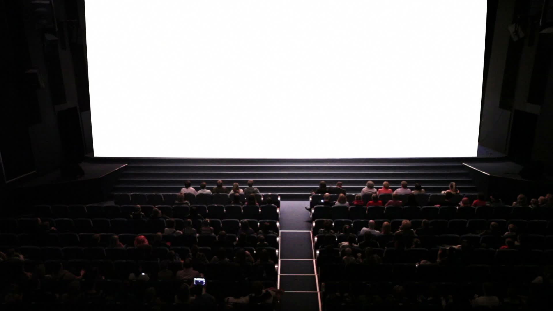电影中的空屏视频的预览图