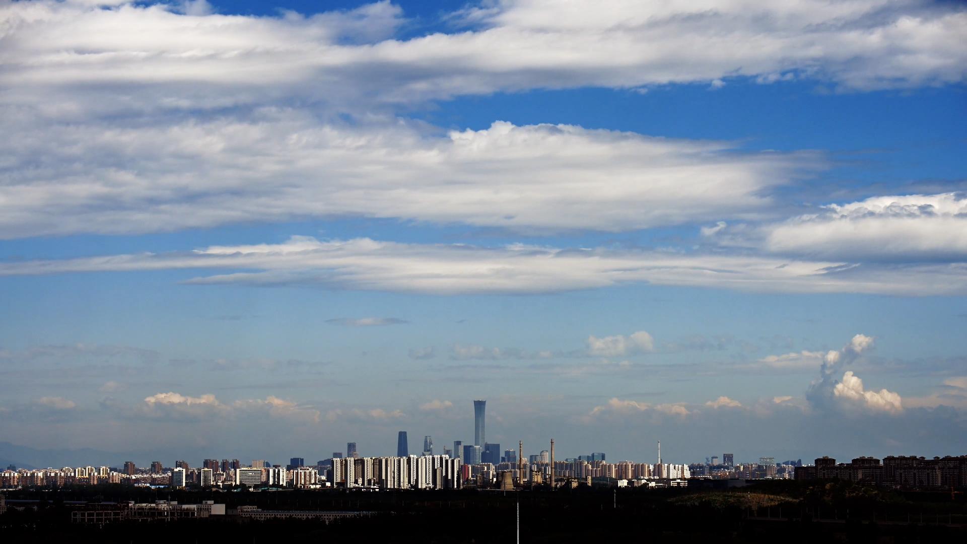 清新空气的北京建筑视频的预览图