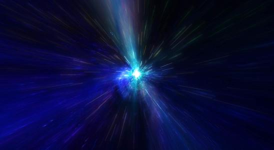 星空穿梭时光空间背景视频的预览图