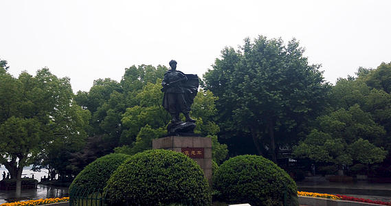 4K拍摄杭州志愿军雕像合集视频的预览图