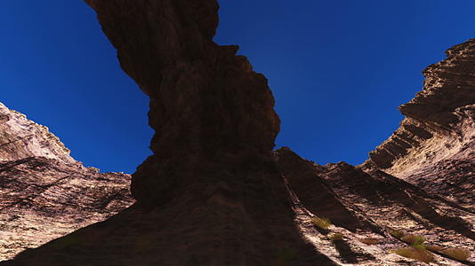 天空太阳峡谷视频的预览图