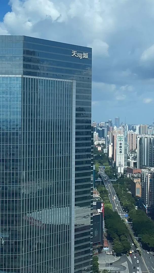 广州粤海天河城车流延迟视频的预览图